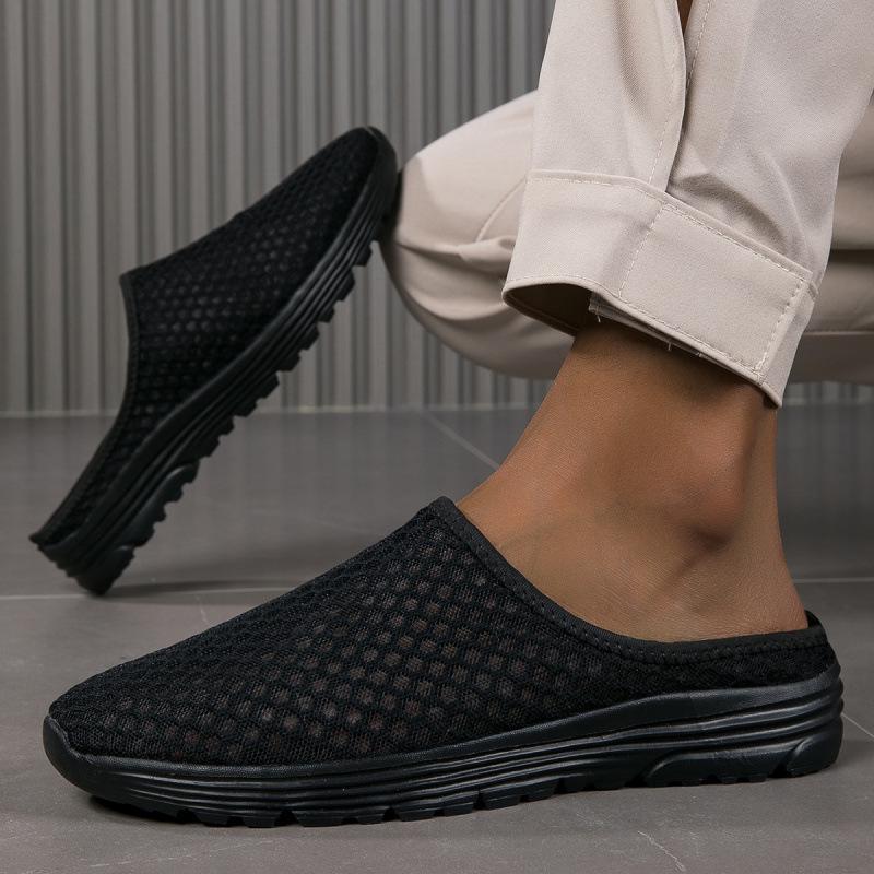 Дышащие вырезанные полутапочки Flyknit больших размеров, ультралегкие