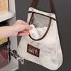 Hollow Vegetable Storage Bag Widen Handle Kitchen Mesh Bag New Underwear Socks Hanging Bag  Home