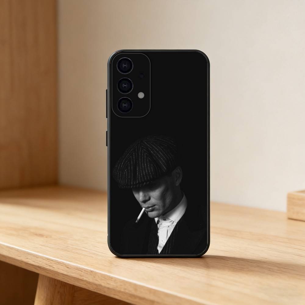 P-Peaky Blinders Phone Case For Samsung S25,24,23,22,30,21,10,9,Ultra,Plus,Lite Soft Black Case