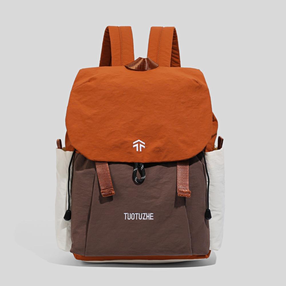 Fashion Large Capacity Lightweight Backpack Casual Design Simple Portable Travel Bag Waterproof Preppy Style Backpack School