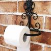 Bathroom Metal Paper Tissue Roll Holder Wall Toilet Rack Storage Shelf Decor