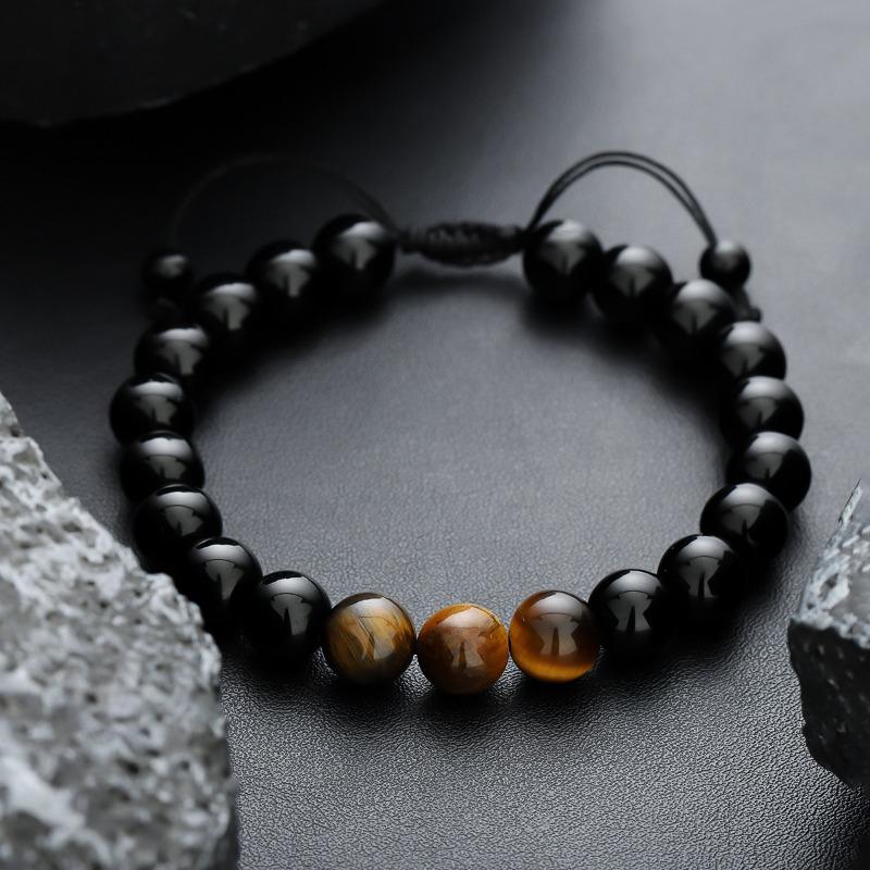 Bracelet Men's Titanium Steel Does Not Fade, High-end Sense Versatile Hip-hop Jewelry Women's Simple Personality Retro Accessories