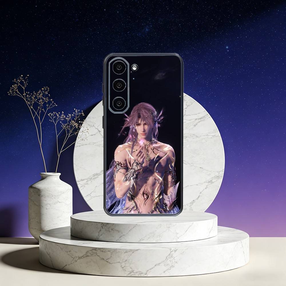 Rafayel L-Love and D-Deepspace Phone Case For Samsung Galaxy A73,A72,A71,A70,A53,A52,A51,Others Soft Black Cover