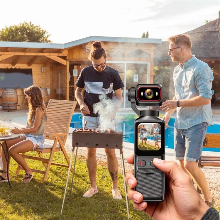 L19 1.69 inch Touch Screen and Wi-Fi Connectivity 4K Action Camera Anti-Shake VLOG Pocket Camera