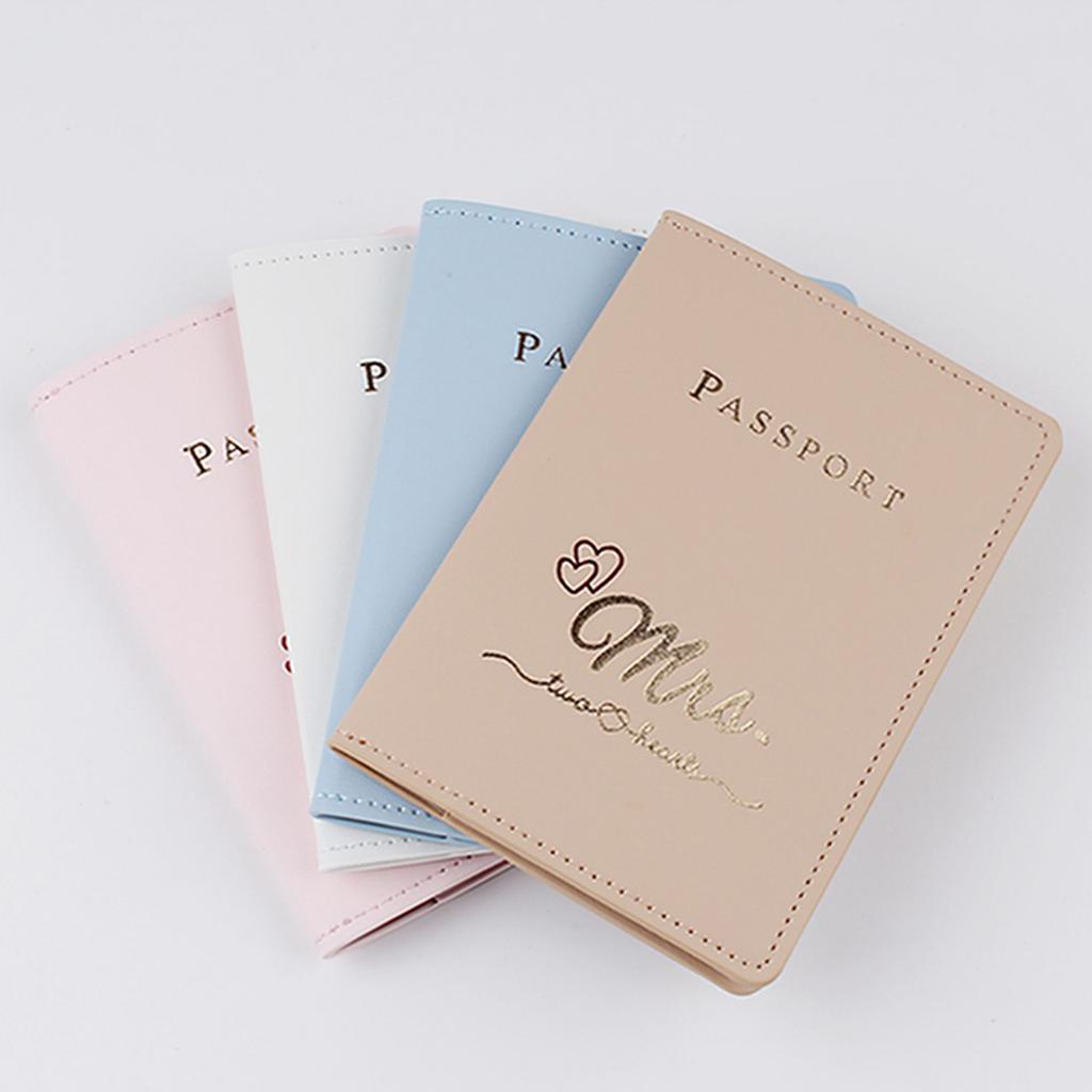 Couple's Travel Passport Holder Stay Organized On Your Journey with Practical Accessory Designed for Couples