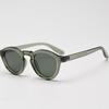 Oval Sunglasses Women Fashion Clear Black Orange Shades Retro Rivets Men Punk Trending Sun Glasses UV400 Party Holiday Gift