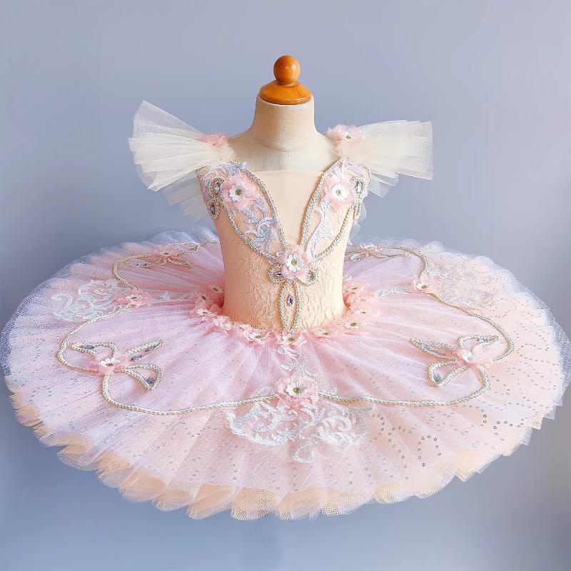 Summer Ballet Dress Dance Performance Costume Fashion Dresses for Girls Ballerina Clothing Children's Stage Outfit kids clothes