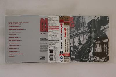 CD-MR. BIG - Lean Into It WPCR13463 Atlantic 2009 Япония Оби Рок Б/У