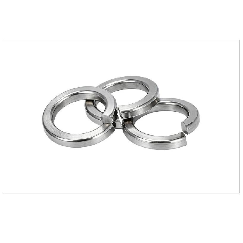 GB93 304 Stainless Steel Spring Lock Washer Square Ends Split Lock Washers M2M2.5M3M4M5M6M8M10M12M14M16M18M20M22M24M27M30