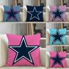 Fashion Star Pillow Case Linen Pillows Case Cushions Case Sofa Pillows Case Decor Home