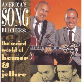 CD HOMER & JETHRO - America's Song Butchers: The Weird  RE21302 Razor & Tie, BM 1997 US Country/Folk Used