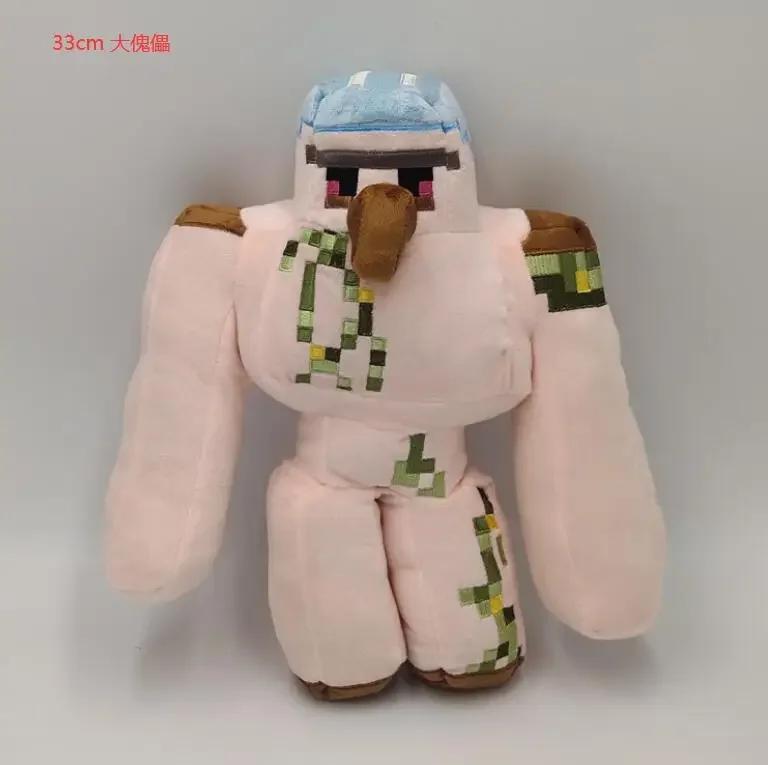 Плюшевая игрушка в стиле Minecraft Набор Зомби Крипер Стив Паук Скелет Алекс Эндермен Подарок для детей Игровые персонажи Куклы