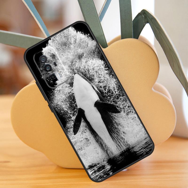 Чехол Китовая Акула Косатка Для POCO X3 X6 F6 Pro M6 X5 F3 F5 M5s Xiaomi 13 14 Ultra 12 Lite 11T 12T 13T Pro Обложка