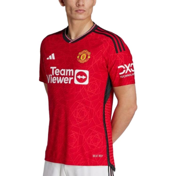 adidas Manchester United 23/24 Home Authentic Jersey 'Team College Red