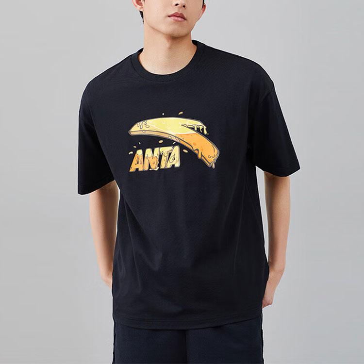 Anta Life Collection T Shirt Unisex Basic Black 972328114-6