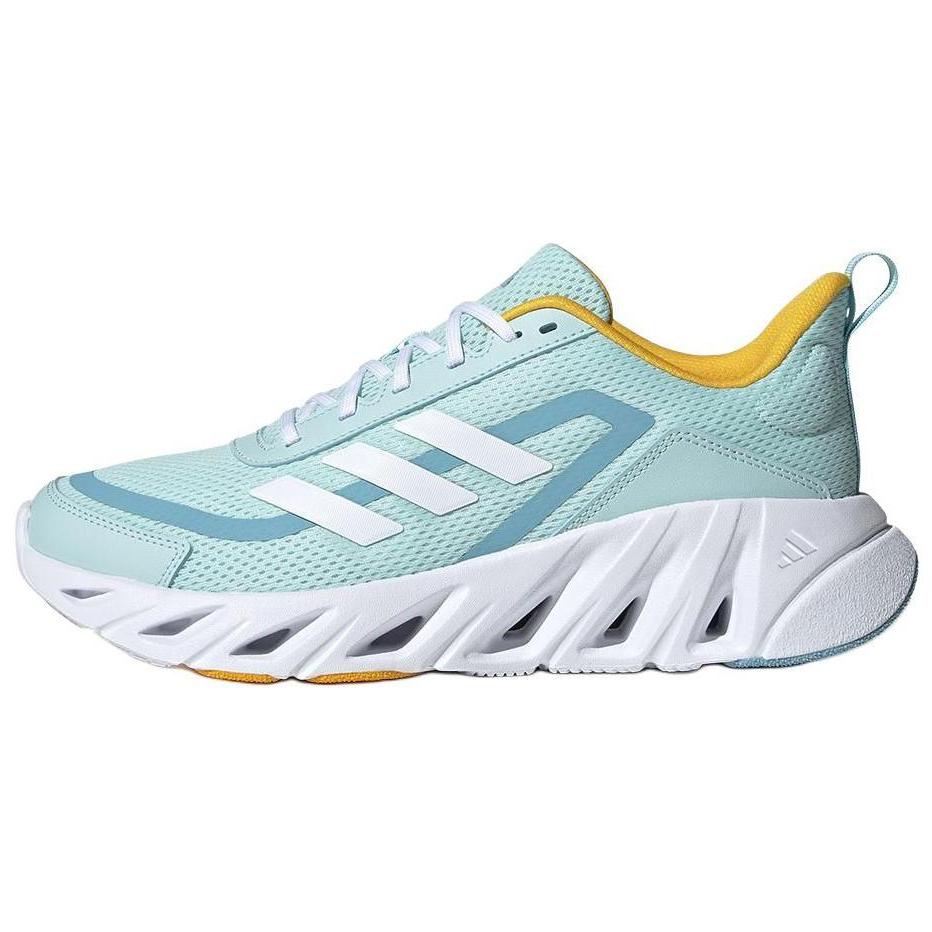 Adidas ALL DAY BOOM E Abrasion Resistant Breathable Low Top Running Shoes Unisex Cyan White Sneakers JS0471