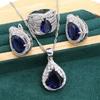 Womens Wedding Jewelry Set Dinner Party Occasion High Grade Light Luxury Jewelry Set