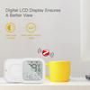 Умный гигрометр-термометр ZigBee, датчик температуры и влажности в помещении с управлением через приложение, большой ЖК-дисплей, для дома