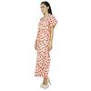 Bimba Women Long Cotton Kaftan Bohemian Nightgown Floral Maxi Caftan