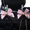 2pc Car Headrest Storage Hook Car Seat Back Hanger Decorative Hook Auto Butterfly Styling Organizer Hook Car Interior Accessorie