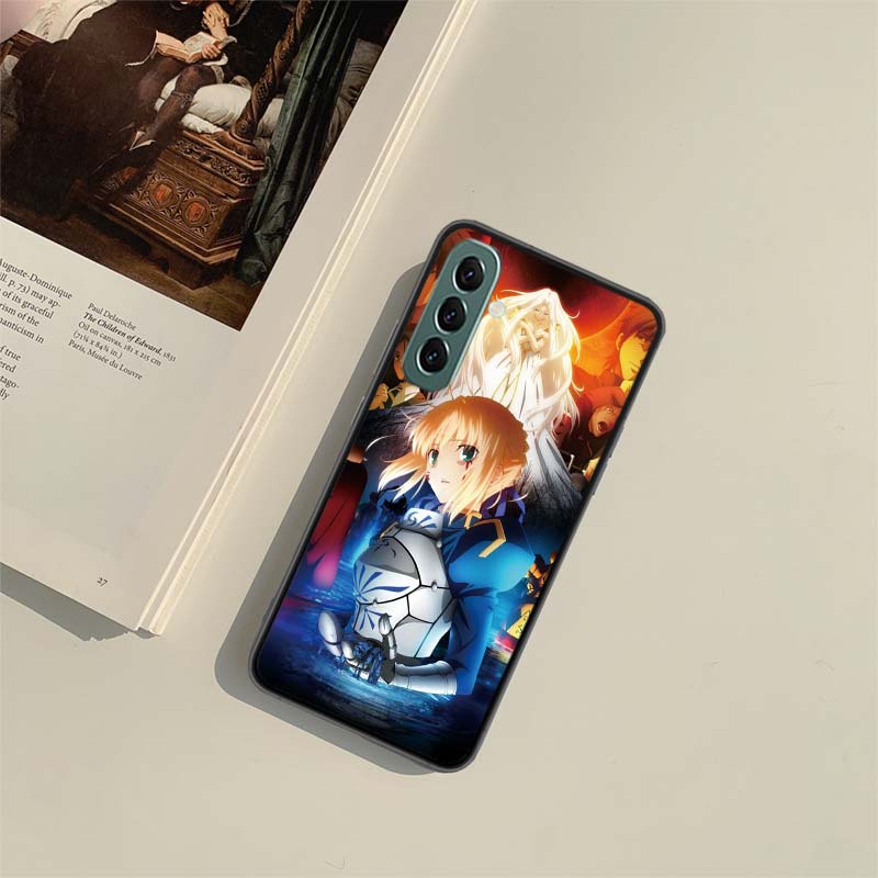 Чехол для телефона Bilibili F-Fate Stay Night для Samsung A04S A05S A15 A25 A35 A55 A14 A24 A34 A54 A71 A51 A41 A31 A21S A11 Galaxy Note