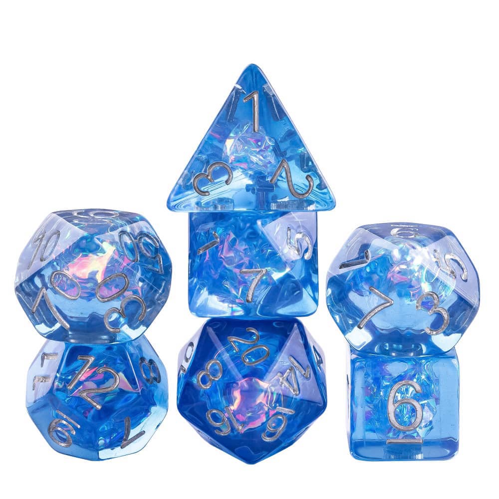 Набор кубиков Cusdie Матовый/Яркий для D&D Flash Paper D4 D6 D8 D10 D% D12 D20 Многогранные кубики для Настольных Ролевых Игр D&D Настольные Игры
