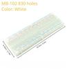 Макетная плата MB102 на 830 точек, без пайки, PCB Bread Board на 750 точек, DIY электронный набор для Arduino
