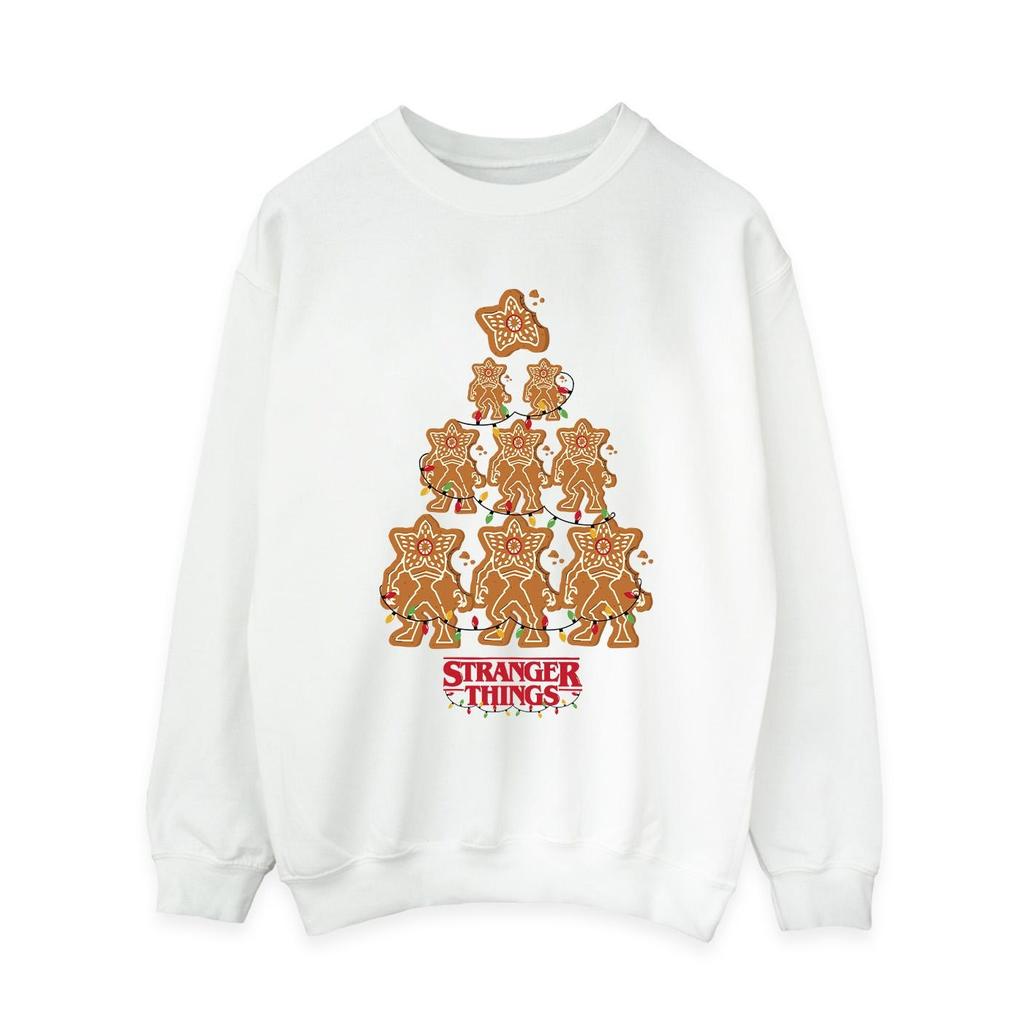 Netflix Womens/Ladies Stranger Things Gingerbread Sweatshirt
