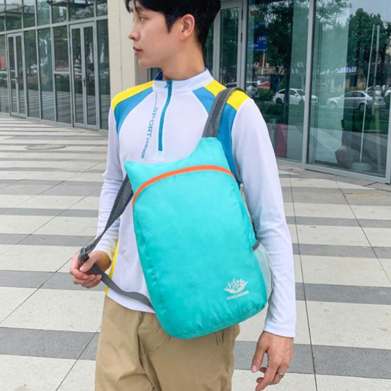 Backpack for Travel, Folding, Hiking, Outdoor, Lightweight, Water-resistant, Multi-functional, Men's and Women's Sports Backpack