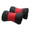 Genuine Leather MG Car Neck & Backrest Pillow - Cowhide Protection with Custom Logo Option