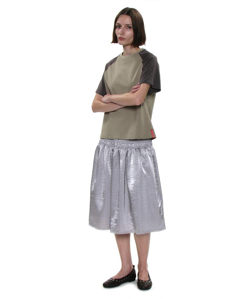 PARTIMENTO WOMEN Pwc Colorblock Oversized Everyday Tea_Light Khaki