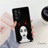 Чехол для телефона 'Дьявол Ангел' Для Samsung Galaxy S24 S25 S23 S22 Ultra Note 10 20 Plus S20 S21 FE Чехол
