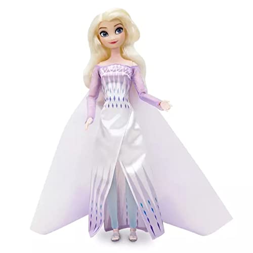 Классическая кукла Эльза из мультфильма «Холодное сердце» Disney 2021 года с аксессуаром-расческой [Параллельный импорт] Классическая кукла Эльза из мультфильма «Холодное сердце 2» – «Холодное сердце 2» – 11 1/2 дюйма
