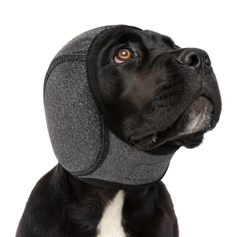 Waterproof Noise Cancelling Adjustable Dog Ear Muffs Dog Earmuffs Swimming Calming Hood To Relieve Pet Anxiety & Prevent Shock