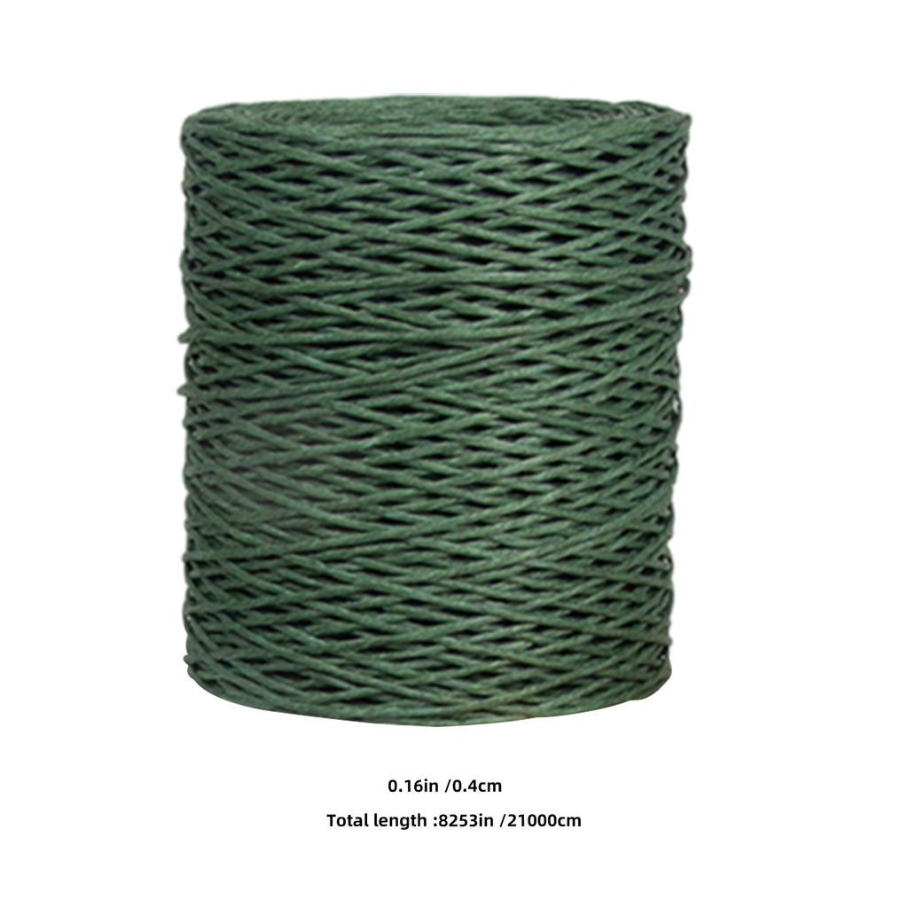 1 Roll Flower Binding Wire Army Flexible Rustic Wire for Wrapping Flower Bouquets Waterproof Gift Wrap Rope