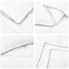 All Season Duvet White 140 x 220 cm Bamboo Fiber