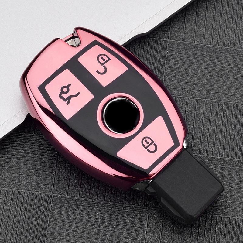 Акция ТПУ чехол для ключей от машины полное покрытие для Mercedes Benz ABCES Class W204 W205 W212 W213 W176 GLC CLA AMG W177 аксессуары