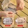 Foldable Camping Tableware PP Folding Tableware Portable Travel Dishware  Outdoor Accessories