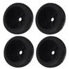4Pcs RC Car Tire 112 Mm Diameter Rubber Tire Plastic Hub Universal RC Car Wheel Tire for 1/8 Models