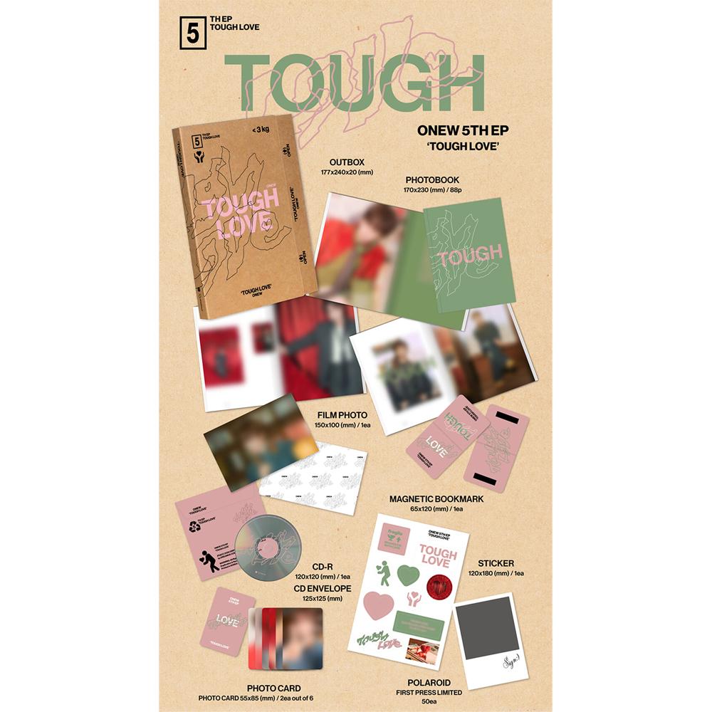 [Pre-order] ONEW - TOUGH LOVE [BOOK Ver.]
