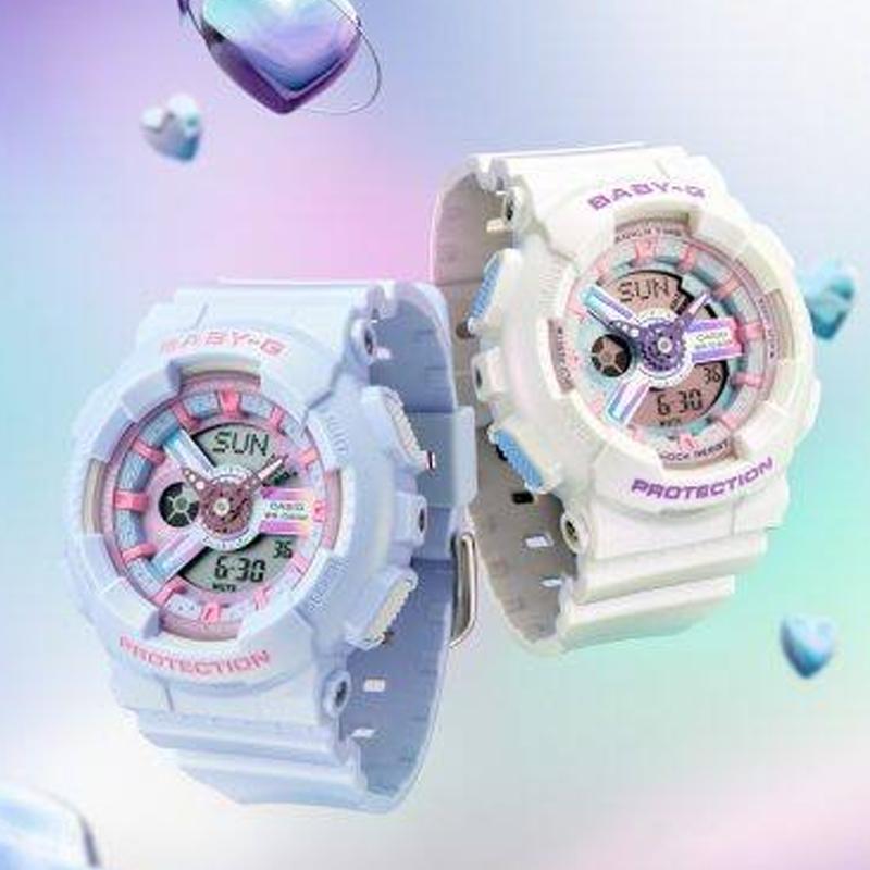 Casio Унисекс Розовые Часы BA-110FH-7A BA-110FH-7A