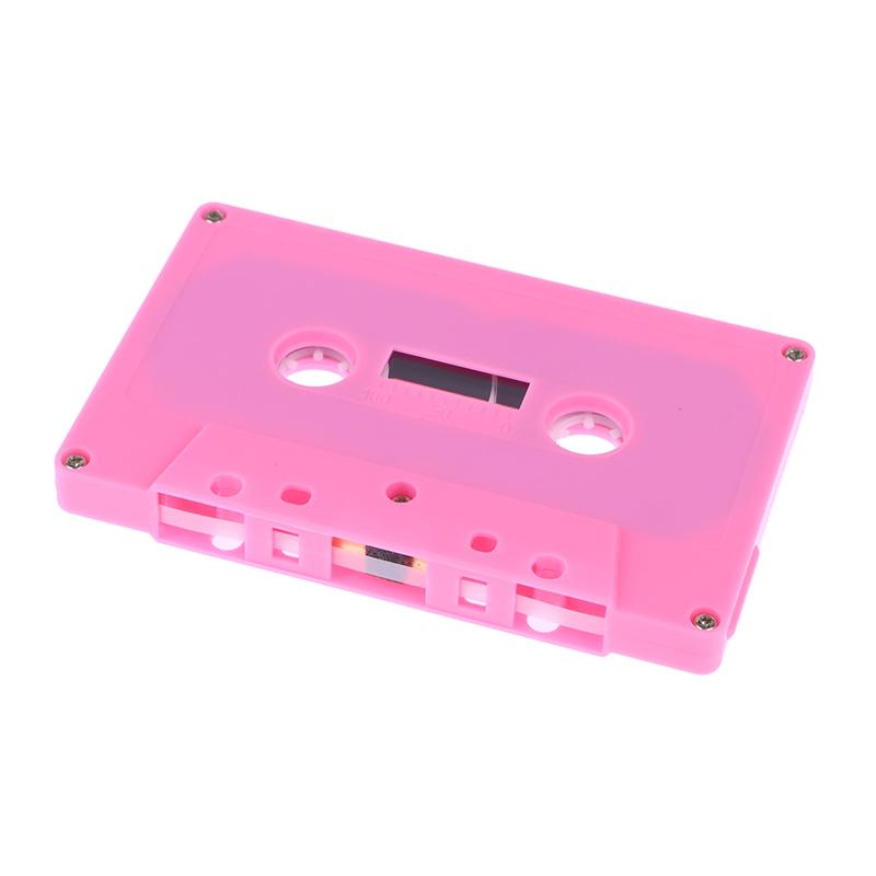 1Pc Color Blank Tape Case Audio Magnetic Audio Recording Cassette Tape Shell Empty Reel To Reel Cassette(No Tape Core)