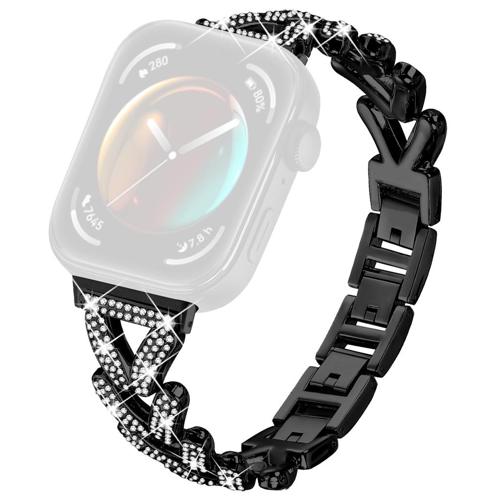Ремешок для часов из цинкового сплава со стразами для Huawei Watch Fit 3