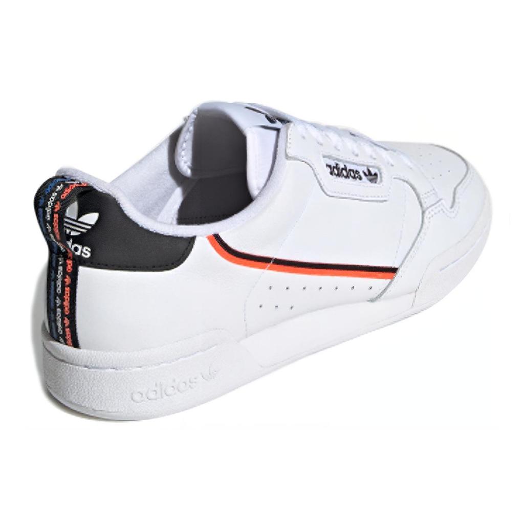 Adidas Continental 80 White Solar Red FW5815