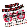 Halloween Decoration Set Indoor Outdoor Scene Layout Balloon Pull Flag Hanging Pendant Party Supplies Kit Festival Adornment