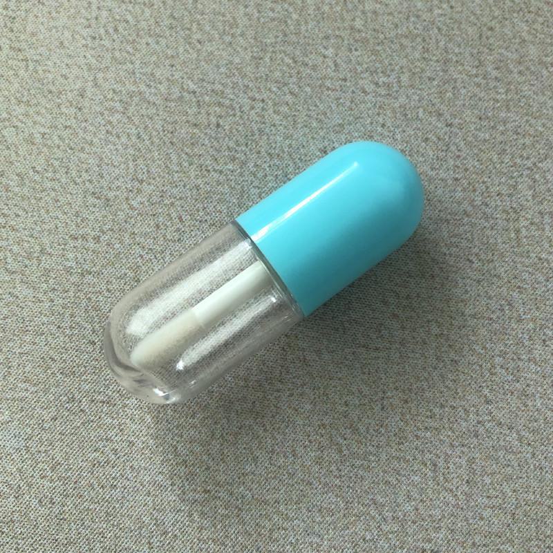 Пустой тюбик для блеска для губ в форме капсулы — с возможностью персонализации логотипом