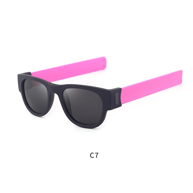 Новый браслет-защелка зеркало для запястья велосипедный браслет европейские и американские складные солнцезащитные очки солнцезащитные очки персонализированные очки кольцо-защелка