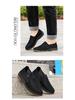 Men's Summer Breathable Slip-On Shoes - Soft Sole, Deodorant, Casual for Middle-Aged & Elderly