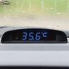 ONEWELL 3 In 1 Auto Clock Thermometer and Voltage Monitor Car Electronic Clocks Night Lights Temperature Voltage Meter