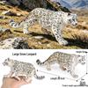 Large Wild Animal Male Tiger Simulation Toy - White, Yellow, Northeast, and Red Variants